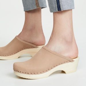 No.6 Brand Natural Valley Clogs, Bone, 37